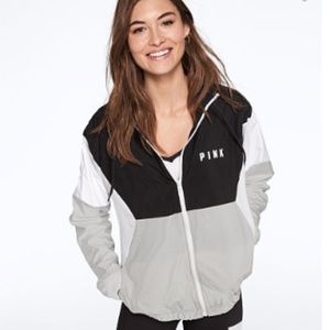 NEW PINK - Campus Full-Zip Anorak - M/L